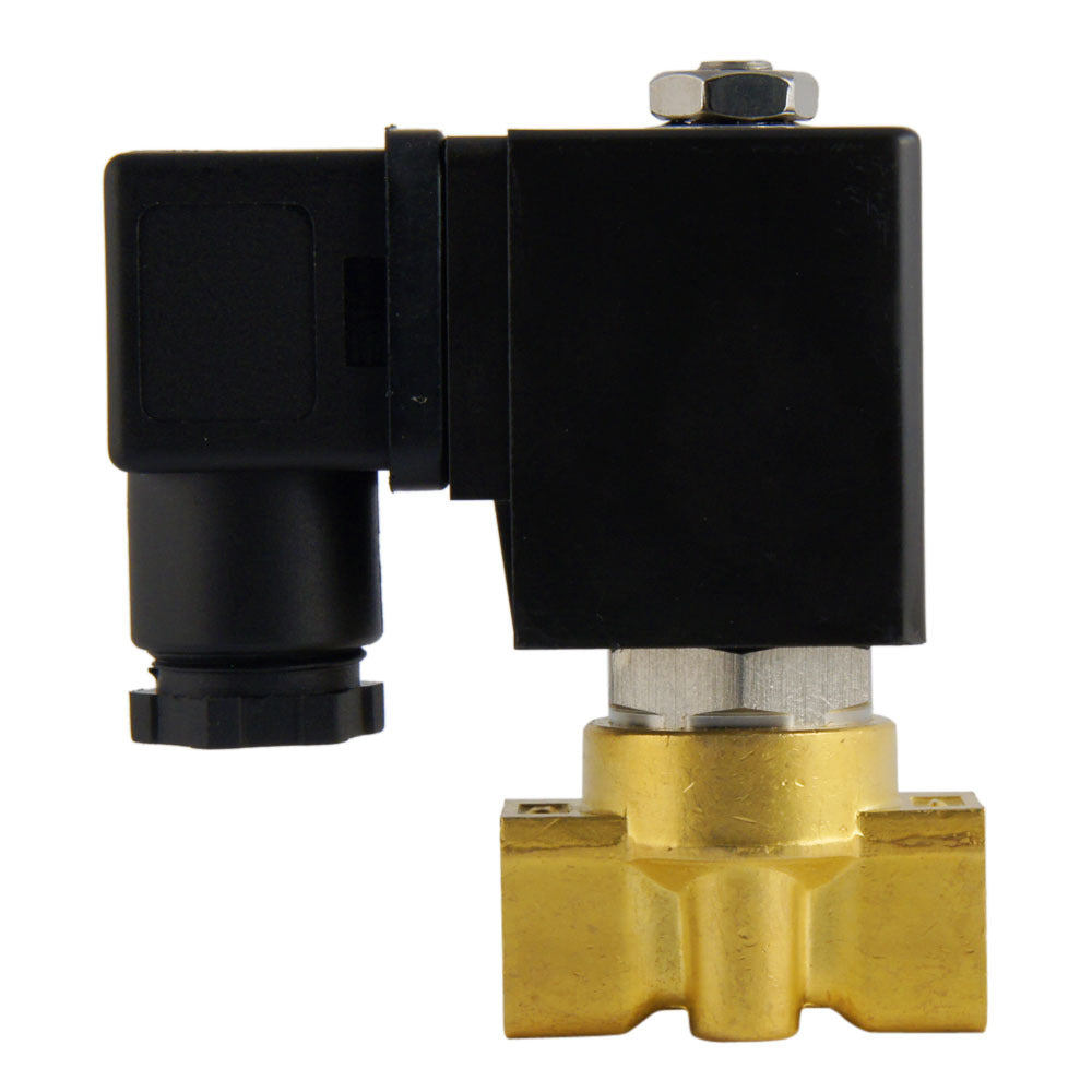 Solenoid Valve ST-DA 1/8'' brass FKM 0-13bar 24V AC