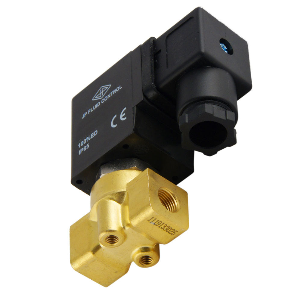 Solenoid Valve ST-DA 1/8'' brass FKM 0-13bar 24V DC