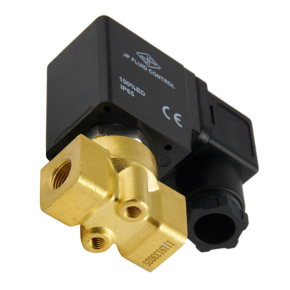 Solenoid Valve ST-DA 1/8'' brass FKM 0-13bar 380V AC