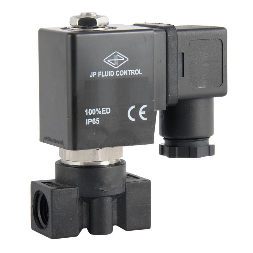 Solenoid Valve ST-DA 1/4'' nylon EPDM 0-8bar 120V AC