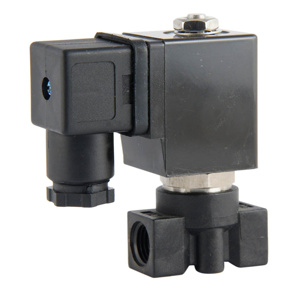 Solenoid Valve ST-DA 1/4'' nylon FKM 0-8bar 230V AC