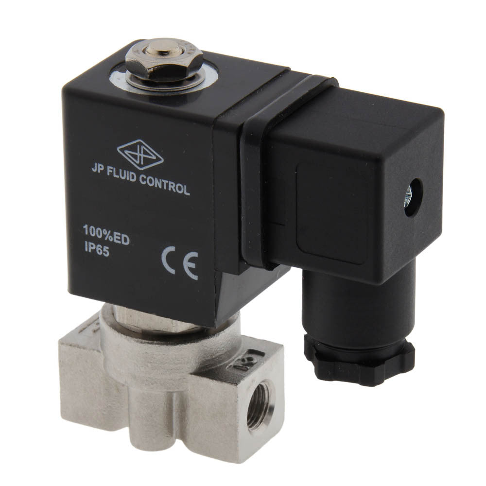 Solenoid Valve ST-DA 1/8'' stainless steel EPDM 0-13bar 120V AC