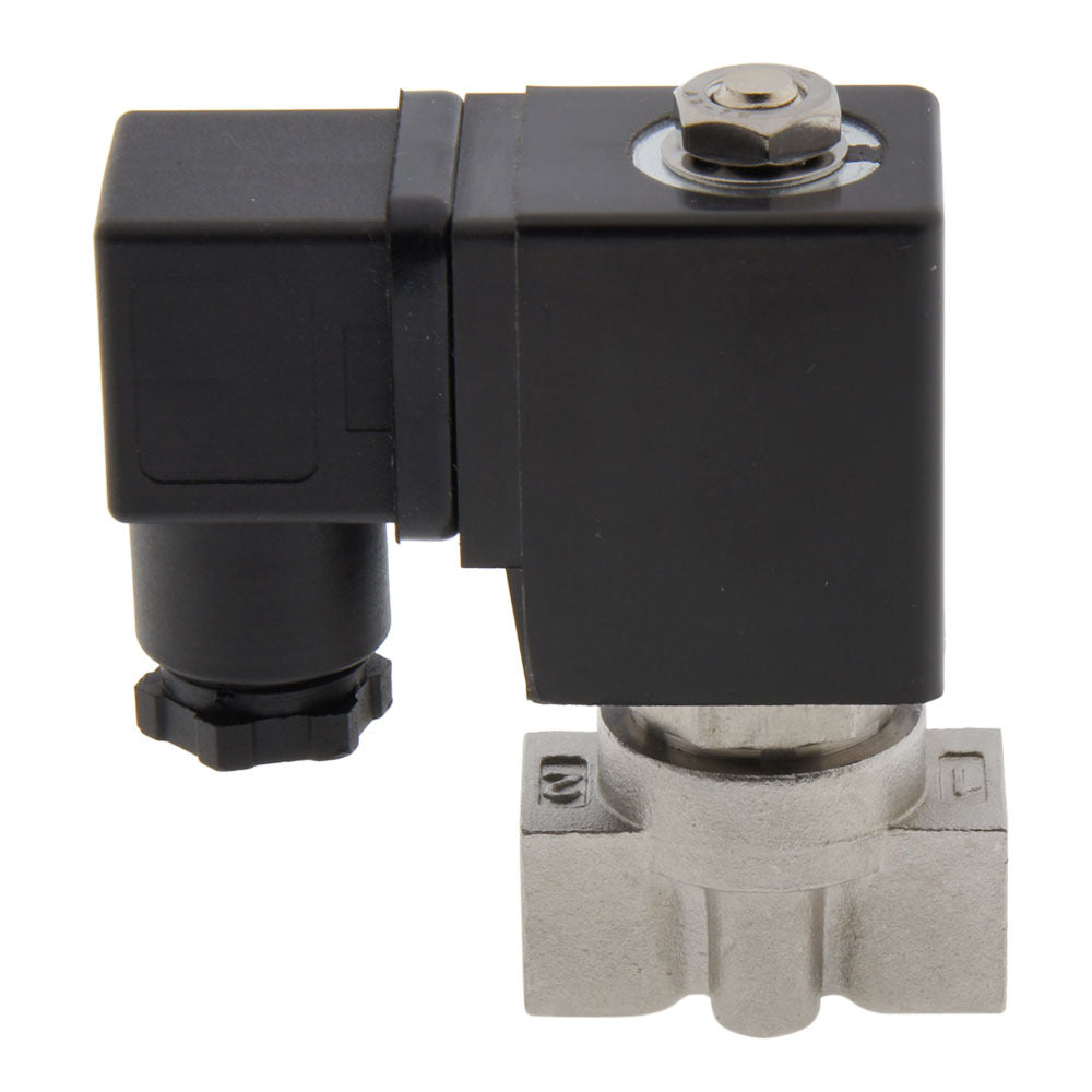 Solenoid Valve ST-DA 1/8'' stainless steel EPDM 0-13bar 120V AC