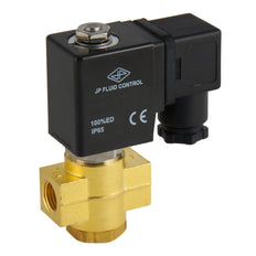 Solenoid Valve ST-DB 1/4'' NO brass EPDM 0-12bar 12V DC