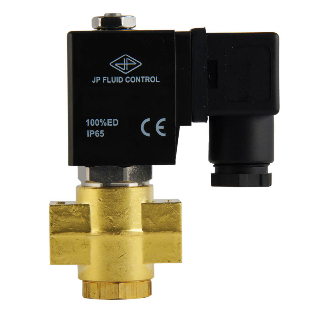 Solenoid Valve ST-DB 1/4'' NO brass EPDM 0-12bar 12V DC