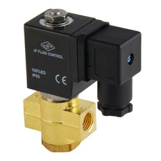 Solenoid Valve ST-DB 1/4'' NO brass EPDM 0-12bar 380V AC