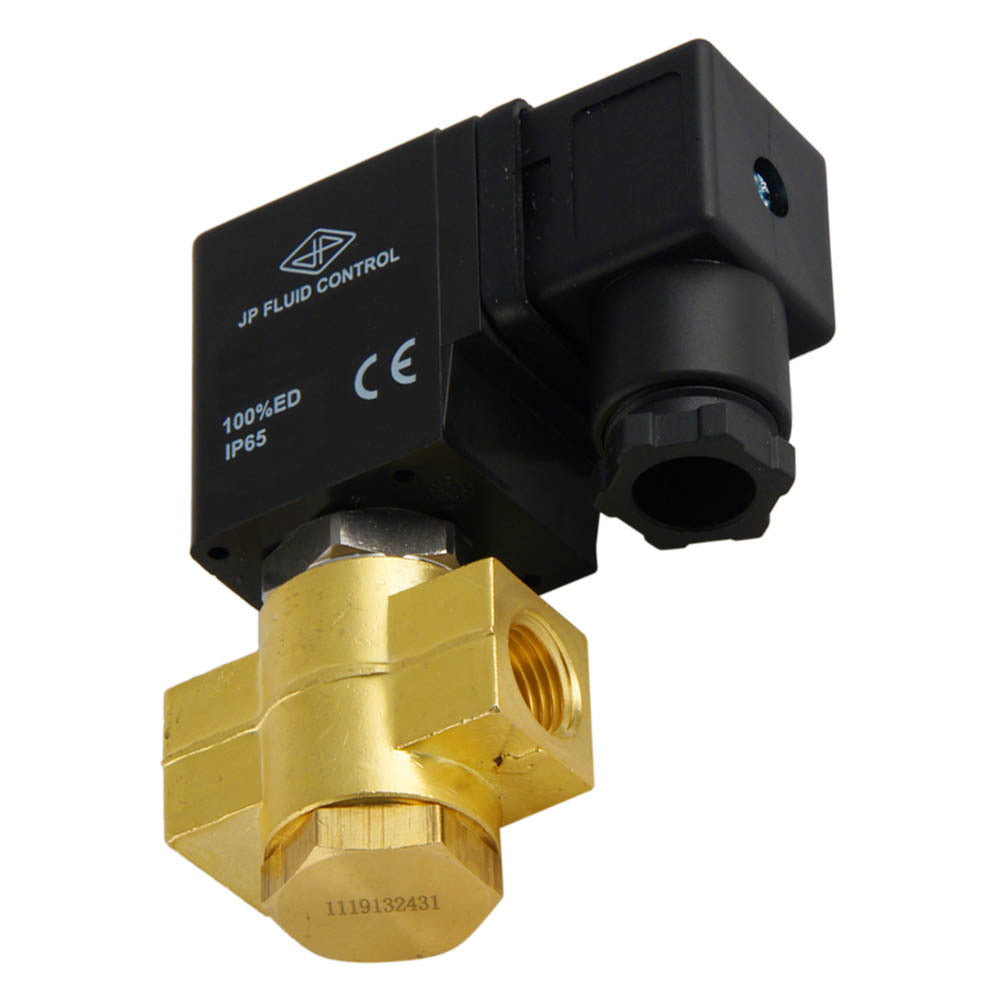 Solenoid Valve ST-DB 1/4'' NO brass FKM 0-12bar 230V AC