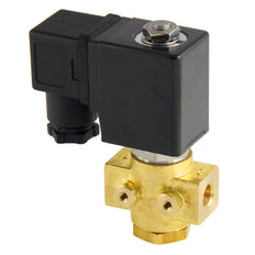 Solenoid Valve ST-DB 1/8'' NO brass FKM 0-12bar 230V AC
