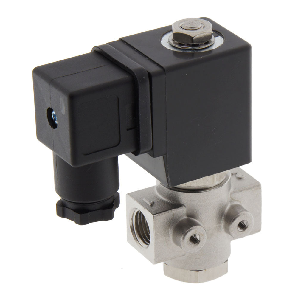 Solenoid Valve ST-DB 1/4'' NO stainless steel EPDM 0-12bar 12V DC