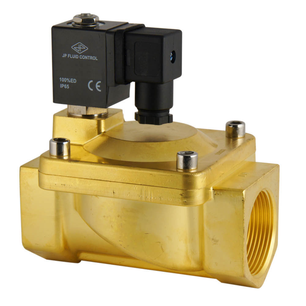 Solenoid Valve ST-IA 1-1/2'' brass FKM 0,5-16bar 24V DC
