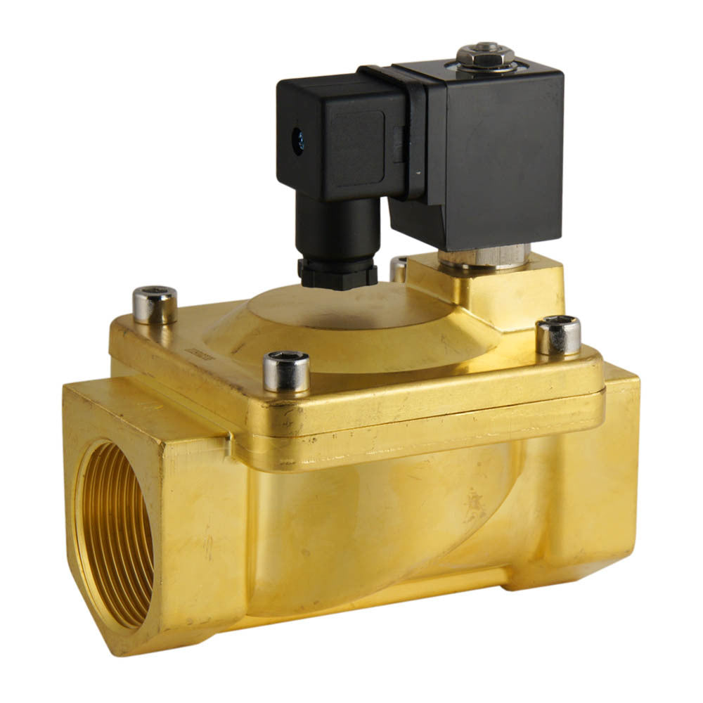 Solenoid Valve ST-IA 1-1/2'' brass FKM 0,5-16bar 12V DC