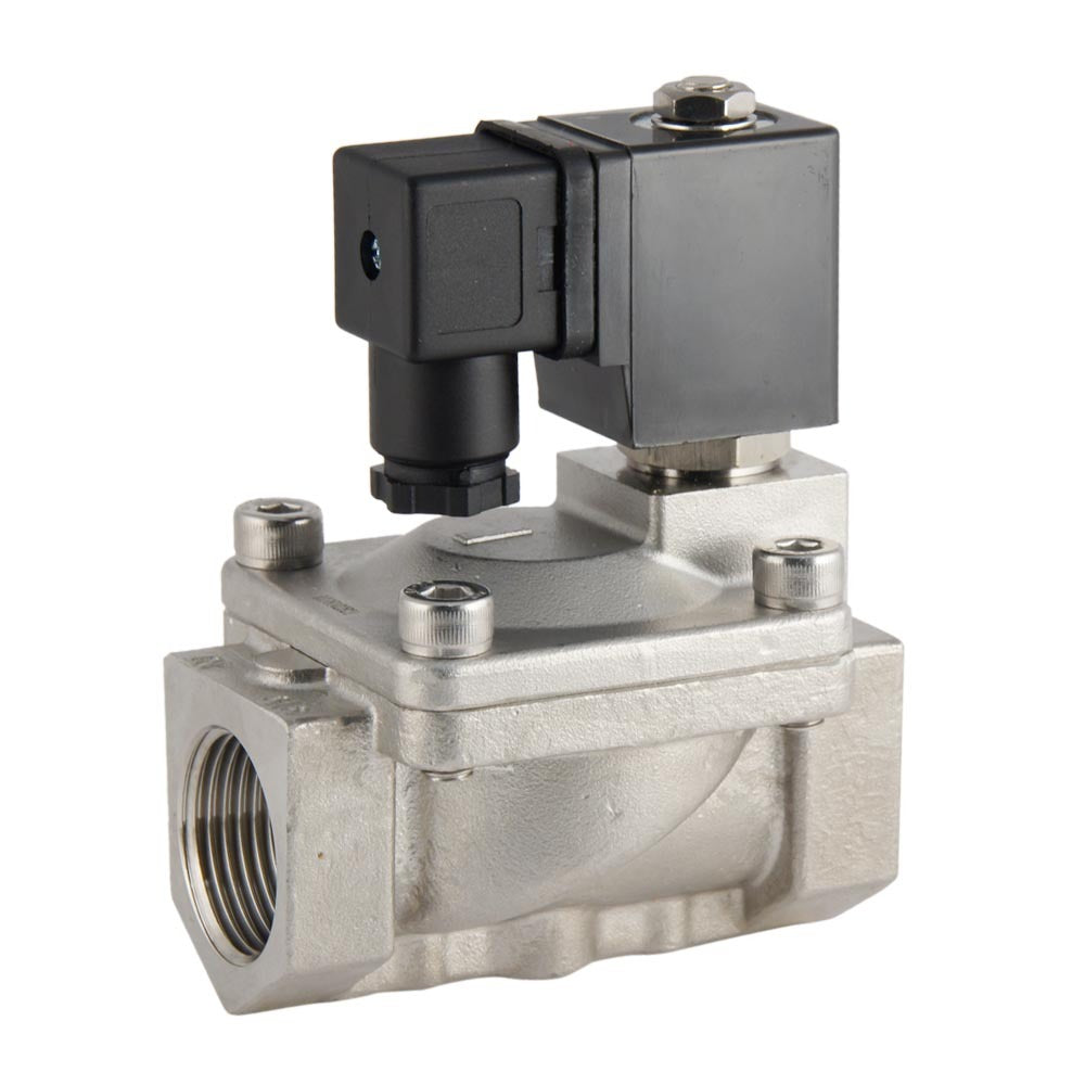 Solenoid Valve ST-IA 1'' stainless steel FKM 0,5-16bar 230V AC