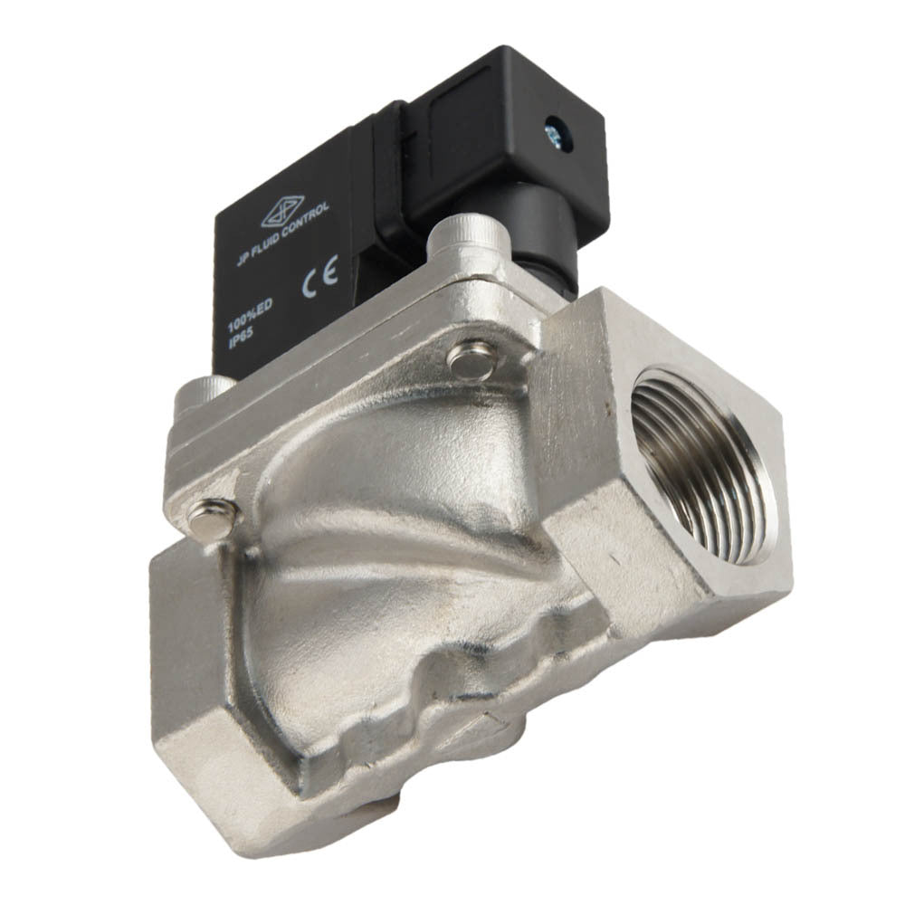 Solenoid Valve ST-IA 1'' stainless steel FKM 0,5-16bar 380V AC