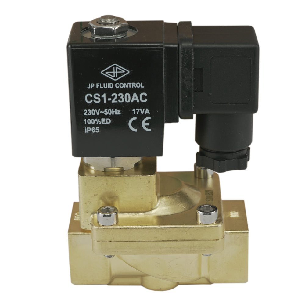 Solenoid Valve ST-IA 3/8'' brass EPDM 0,5-16bar 24V DC