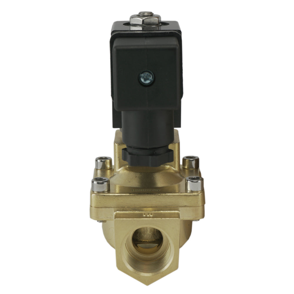 Solenoid Valve ST-IA 3/8'' brass FKM 0,5-16bar 24V DC