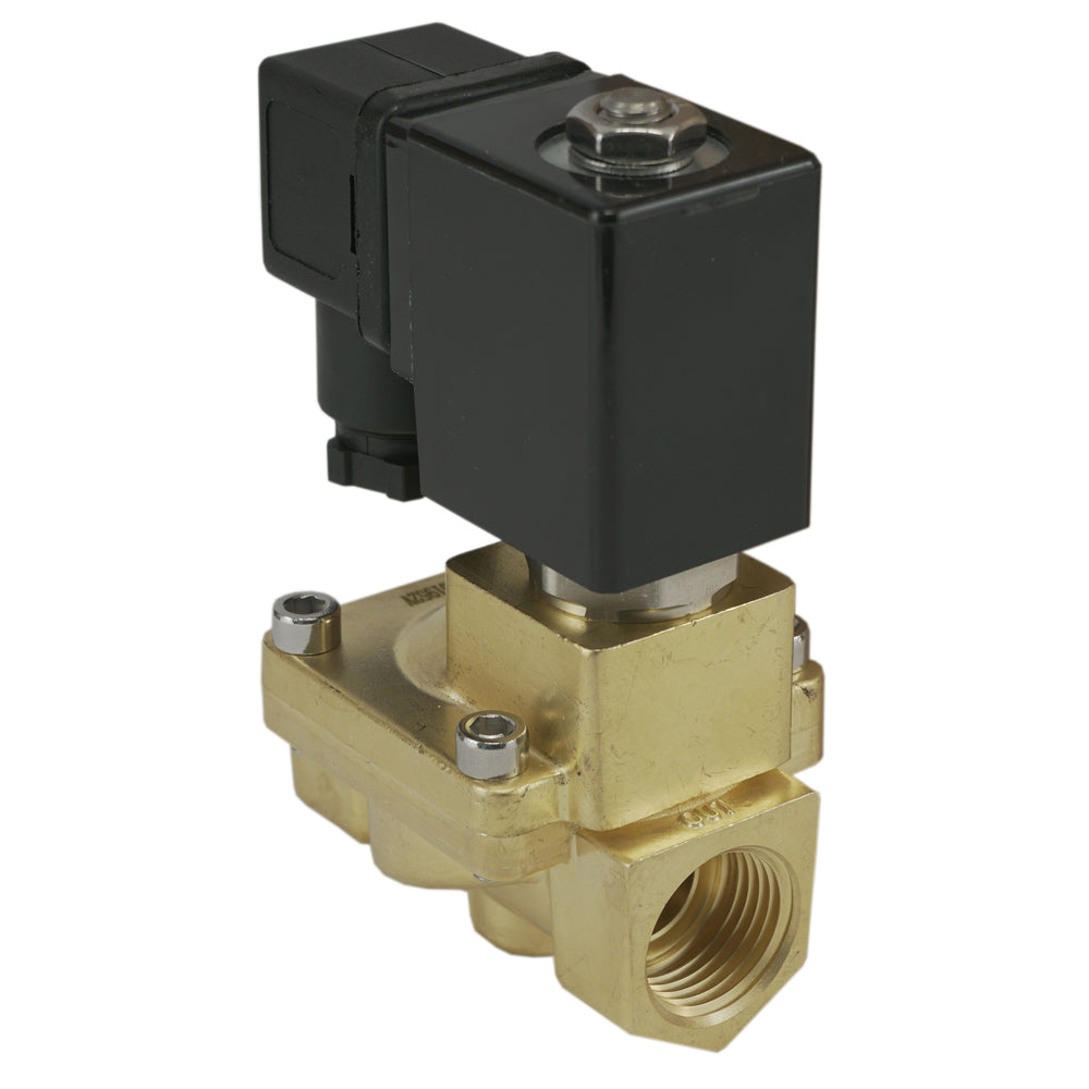Solenoid Valve ST-IA 3/8'' brass FKM 0,5-16bar 24V DC