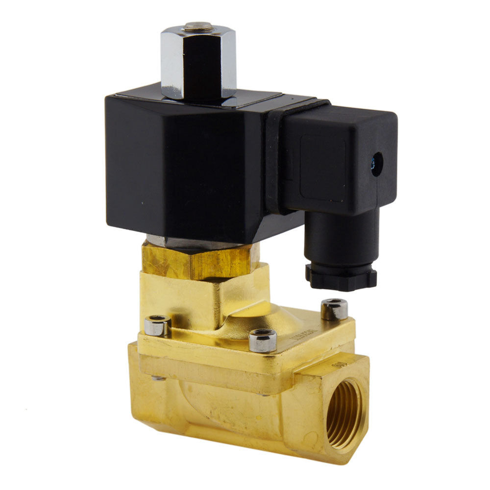 Solenoid Valve ST-IB 1/2'' NO brass FKM 0,5-13bar 230V AC