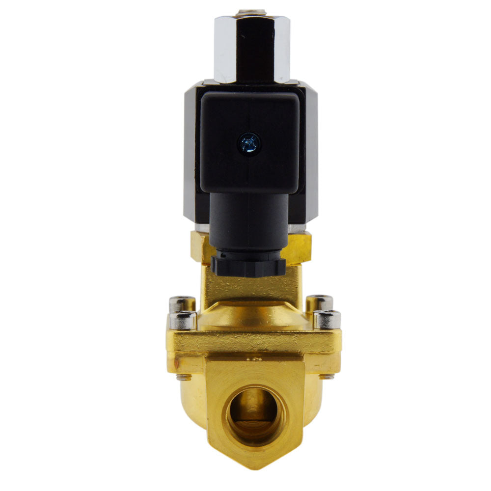 Solenoid Valve ST-IB 3/8'' NO brass EPDM 0,5-13bar 120V AC