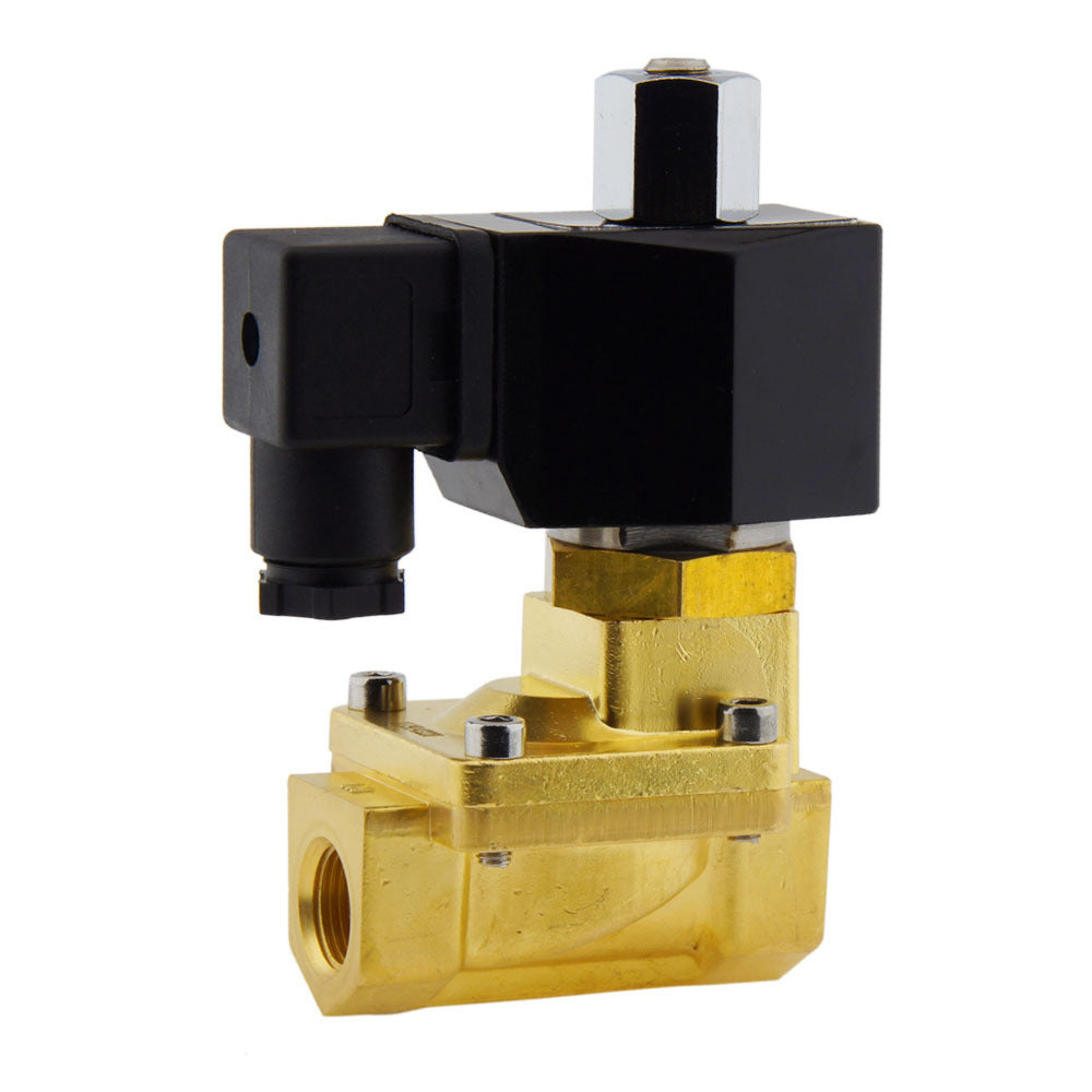 Solenoid Valve ST-IB 3/8'' NO brass FKM 0,5-13bar 230V AC