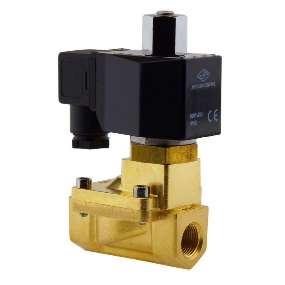 Solenoid Valve ST-IB 3/8'' NO brass FKM 0,5-13bar 12V DC