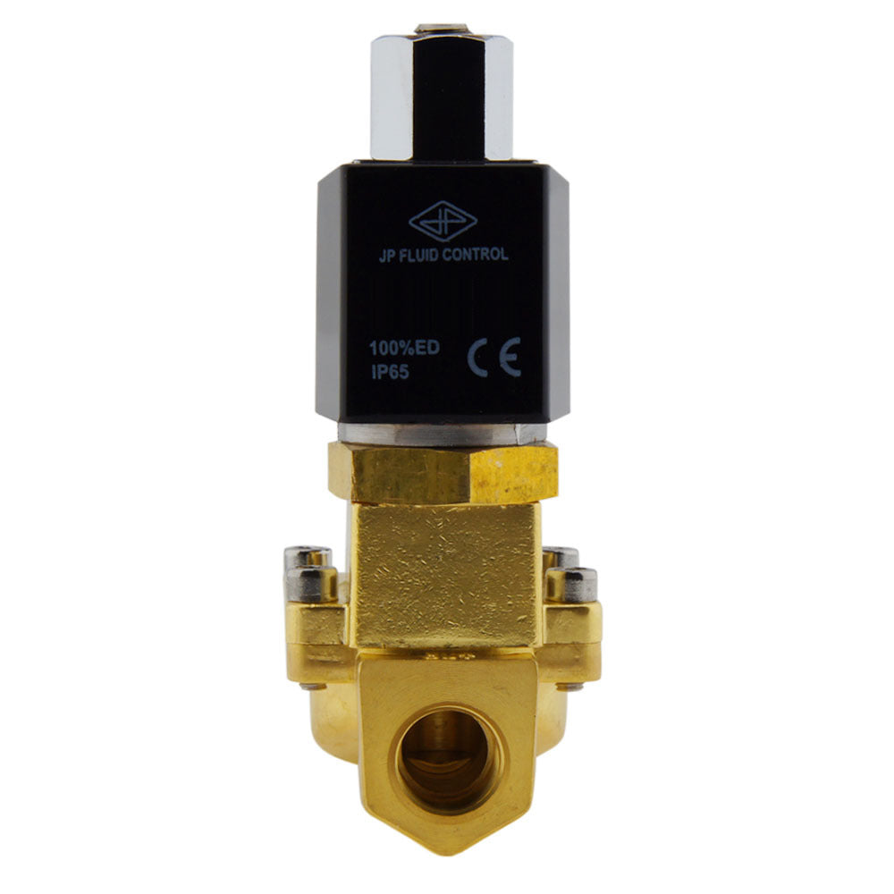 Solenoid Valve ST-IB 3/8'' NO brass FKM 0,5-13bar 24V DC
