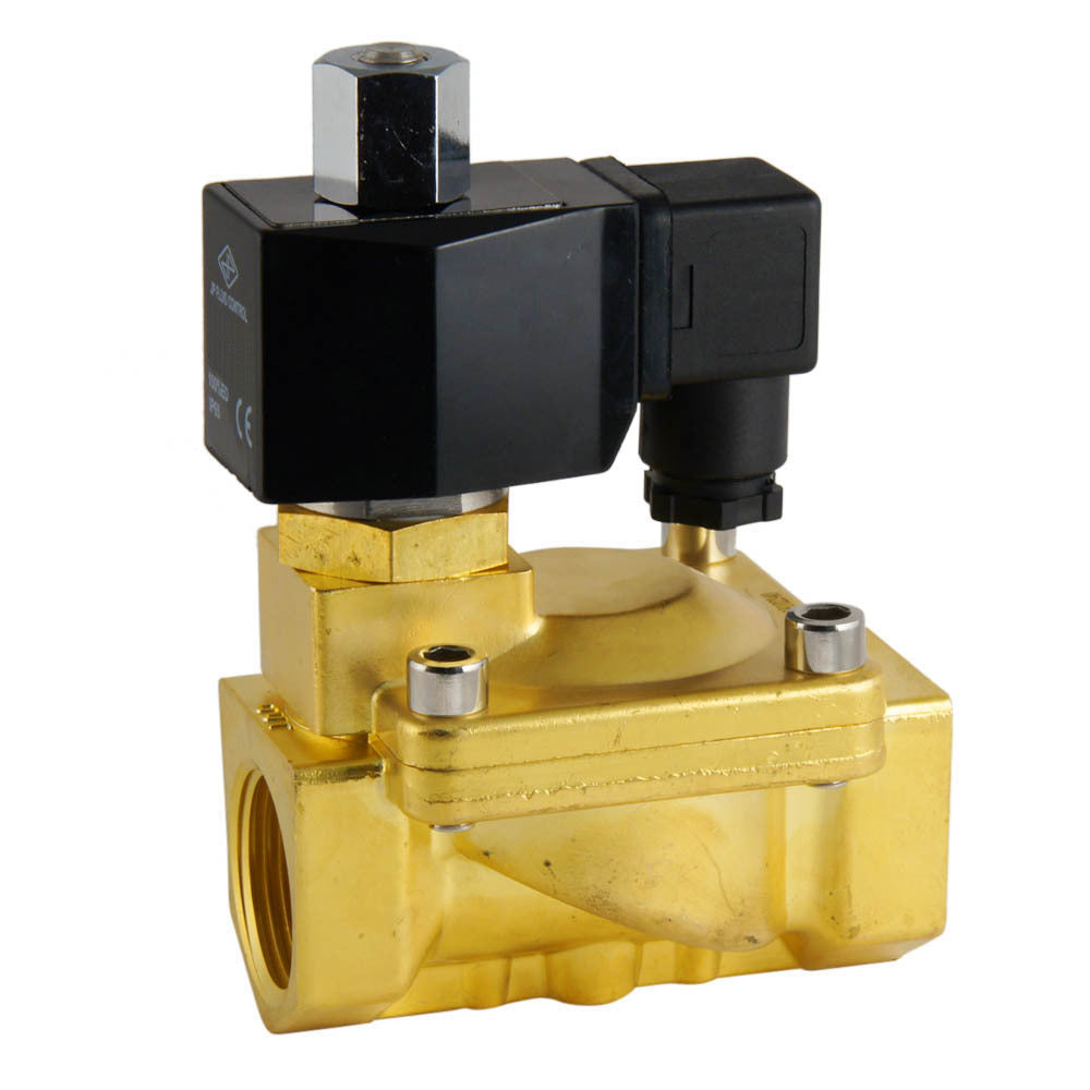 Solenoid Valve ST-IB 1'' NO brass FKM 0,5-13bar 24V AC