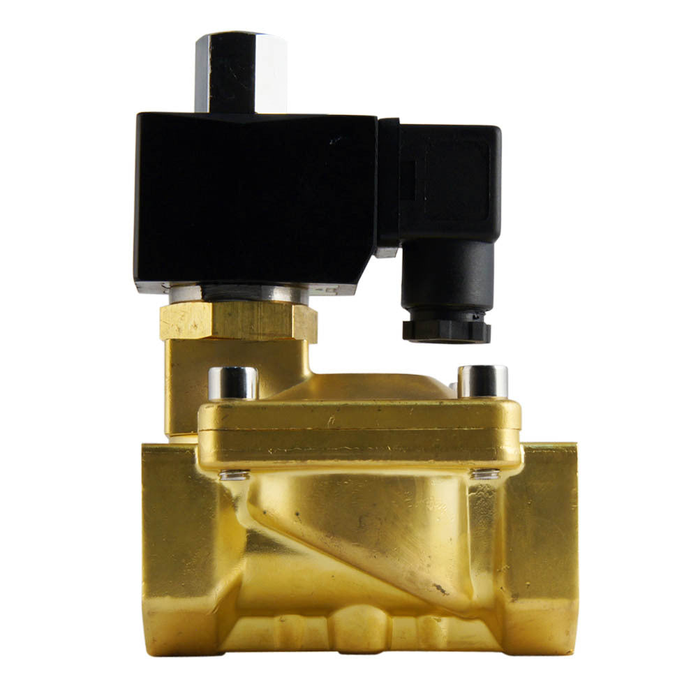 Solenoid Valve ST-IB 1'' NO brass FKM 0,5-13bar 120V AC