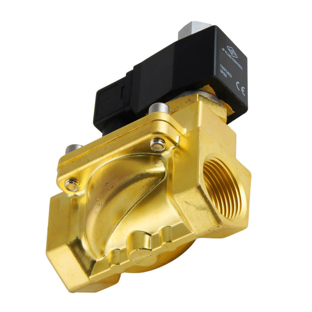 Solenoid Valve ST-IB 1'' NO brass EPDM 0,5-13bar 120V AC