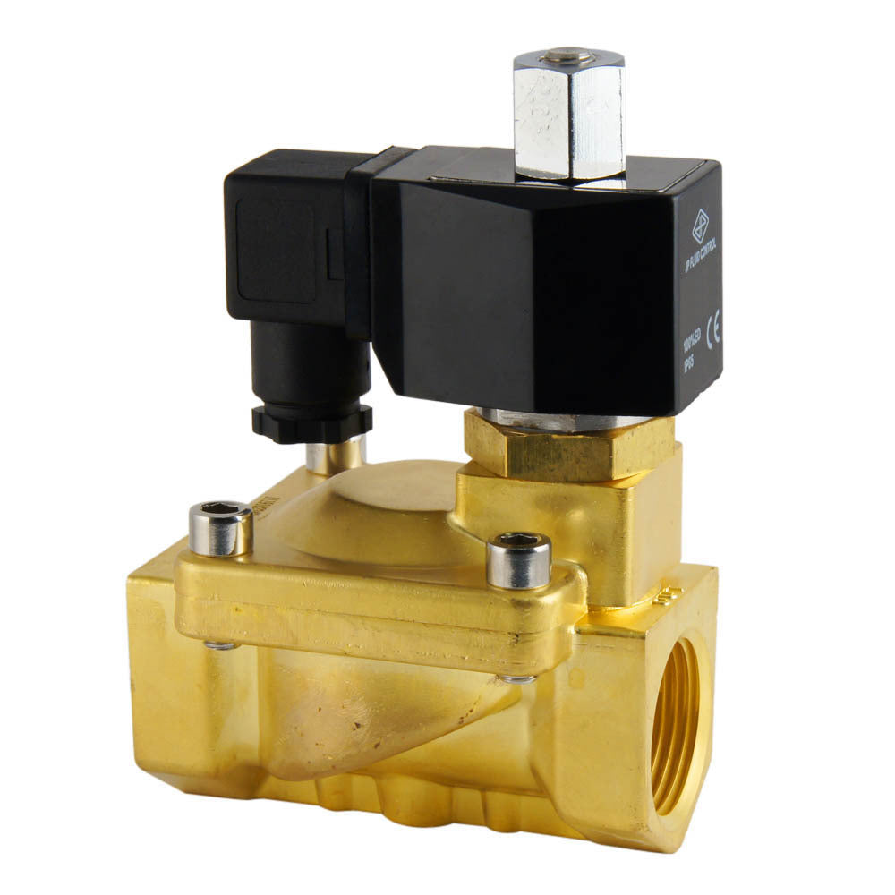 Solenoid Valve ST-IB 1'' NO brass FKM 0,5-13bar 120V AC