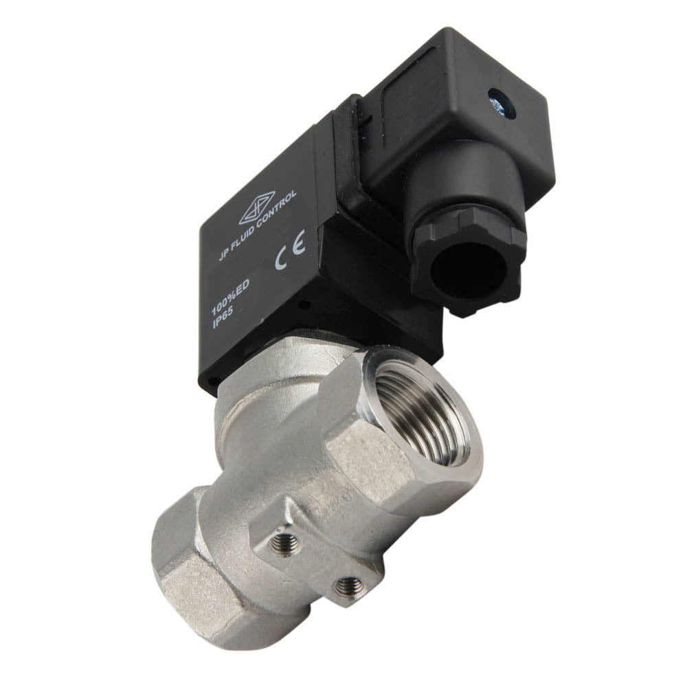 Solenoid Valve ST-SA 1/2'' stainless steel FKM 0-16bar 380V AC