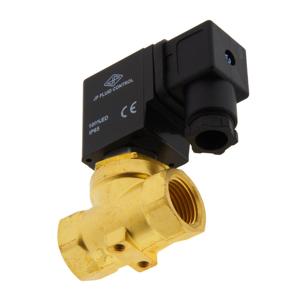 Solenoid Valve ST-SA 1/2'' brass FKM 0-10bar 12V DC