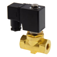 Solenoid Valve ST-SA 1/4'' brass FKM 0-10bar 12V DC