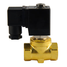 Solenoid Valve ST-SA 3/8'' brass FKM 0-10bar 24V DC