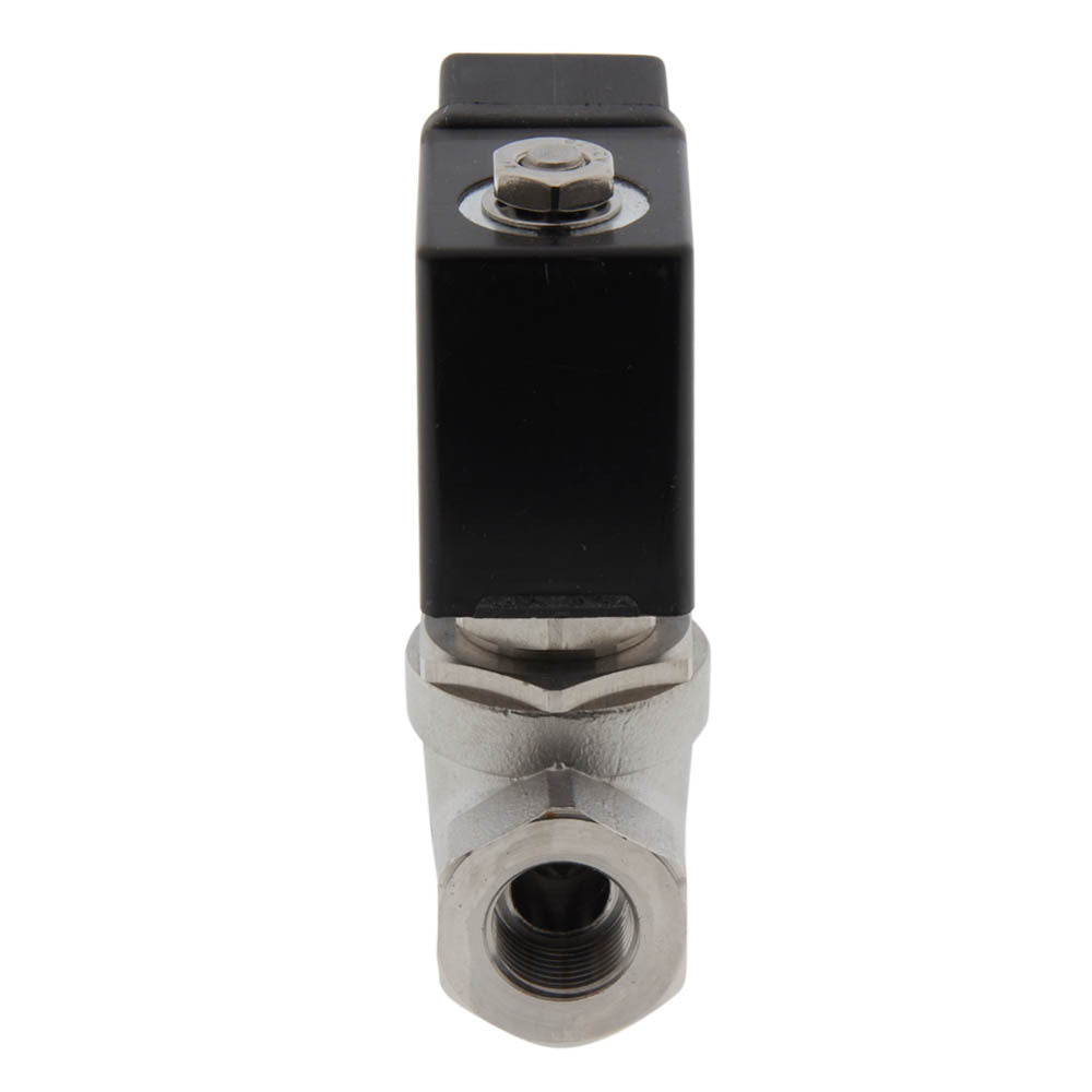 Solenoid Valve ST-SA 3/8'' stainless steel FKM 0-10bar 12V DC