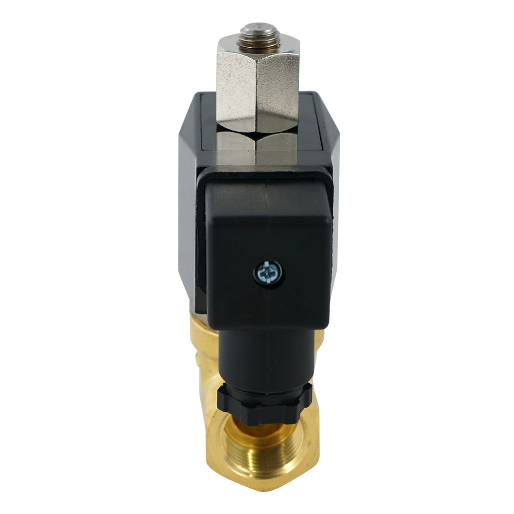 Solenoid Valve ST-SB 1/2'' NO brass EPDM 0-10bar 12V DC