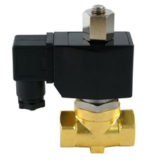 Solenoid Valve ST-SB 1/4'' NO brass EPDM 0-10bar 24V DC