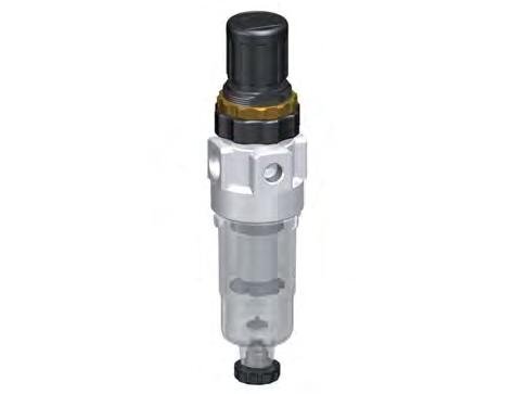 Filter-Regulator G1/8'' 350 l/min 0.5-10.0bar/7-145psi Auto Polycarbonate Standard 0