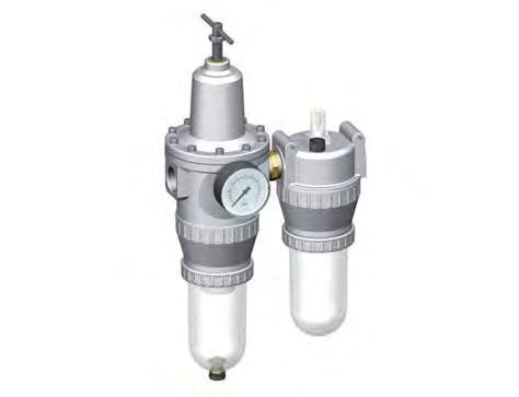 FRL 2-Part G3/4'' 4000 l/min 0.5-16.0bar/7-232psi Semi-Auto Metal Standard 5