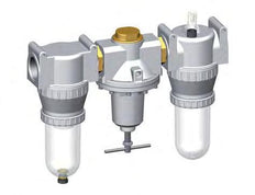 FRL 3-Part G1 1/4'' 4900 l/min 0.5-10.0bar/7-145psi Semi-Auto Polycarbonate Standard 5