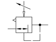 Pressure Regulator Pilot Operated G1'' 14600 l/min 0.5-16.0bar/7-232psi PA Futura 4