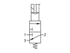 3/2 Valve G3/8 115VAC 2000 l/min Futura 1