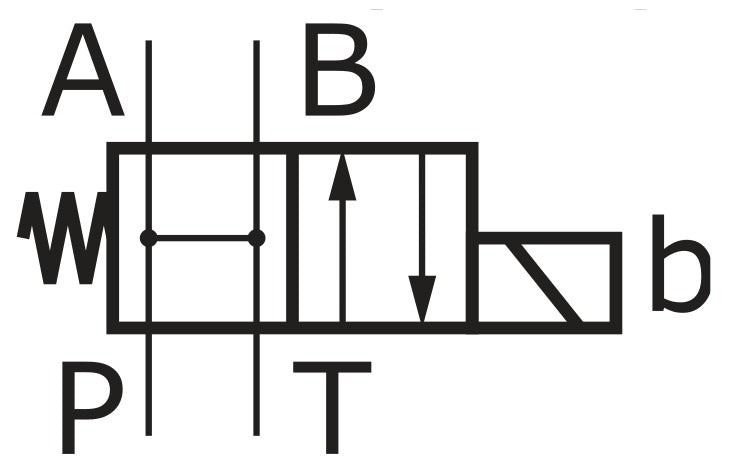 4/2 Way NG6 (D03) 24V DC Hydraulic Solenoid Valve - Argo Hytos RPE3-062H11