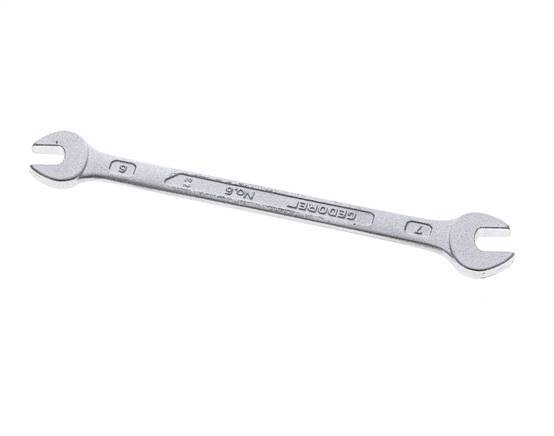 6x7mm Gedore Double Open End Wrench
