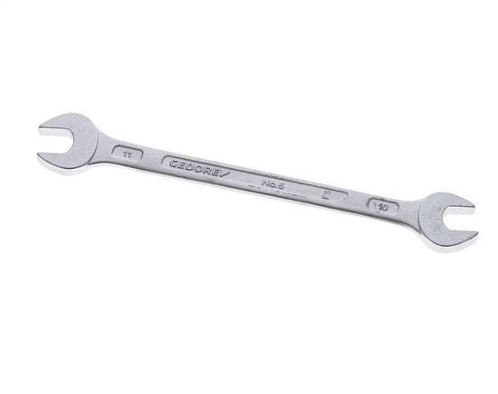 10x11mm Gedore Double Open End Wrench