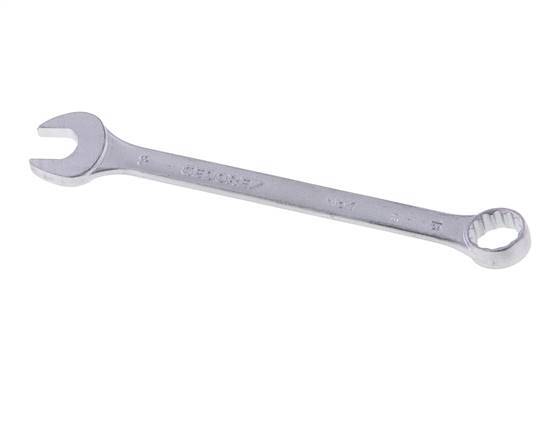 18mm Gedore Open End Wrench With 15 Degrees Angled Box End