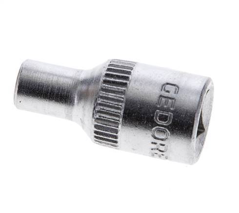 1/4" Gedore Socket Insert for 4 mm External Hexagon Bolts
