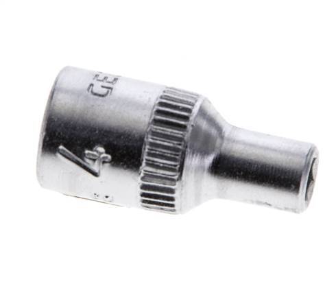 1/4" Gedore Socket Insert for 4 mm External Hexagon Bolts