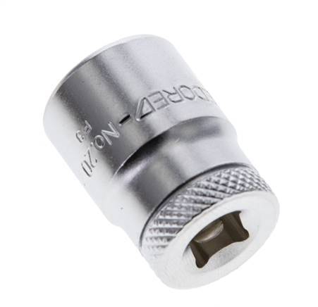 1/4" Gedore Socket Insert for 13 mm External Hexagon Bolts