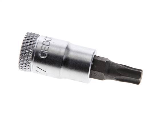 1/4" Gedore Socket Insert for TX27 Internal Torx Screws