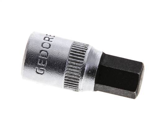 1/4" Gedore 28mm Long Pin Socket Insert for 8 mm Hexagonal Socket Screws